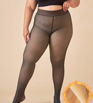 Medias efecto piel. Hasta 150 cm de cadera.
