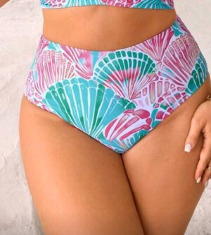 Bombacha de bikini estampado 4 XL