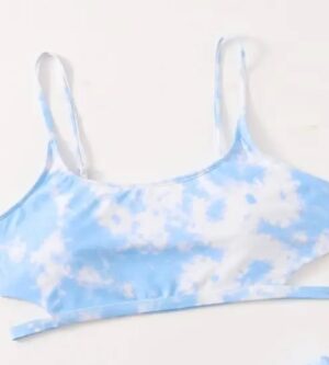 Top de bikini tie dye celeste 4 XL