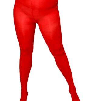 Medias can can rojas