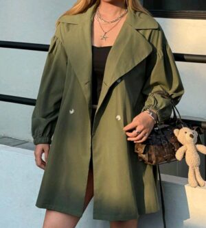 Gabardina verde 4 XL