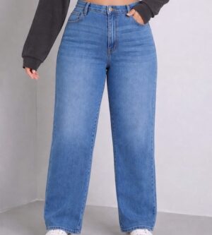 Jean ancho azul medio US 14 al US 22
