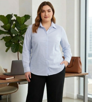 Camisa a rayas. Talle 48
