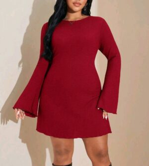 Vestido rojo 4 XL