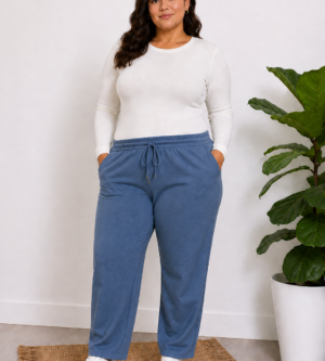Pantalón deportivo azul medio 2 XL al 4 XL