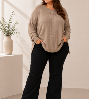 Buzo de hilo beige
