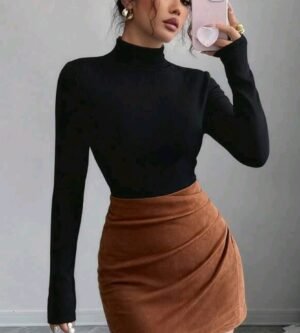 Polera negra 4 XL