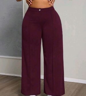 Pantalón de vestir bordó 4 XL