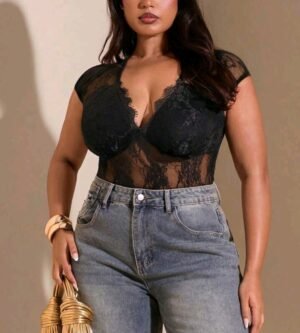 Body de encaje 2 XL