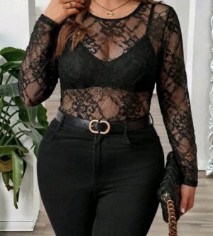 Blusa de encaje 4 XL